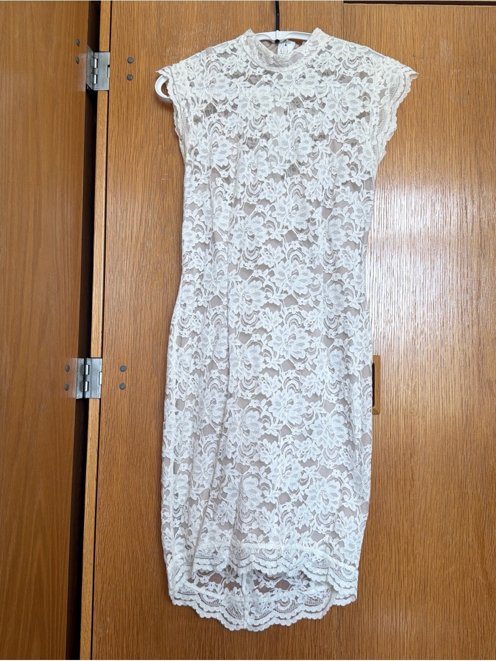 Miss Selfridge White Lace Sheath Dress